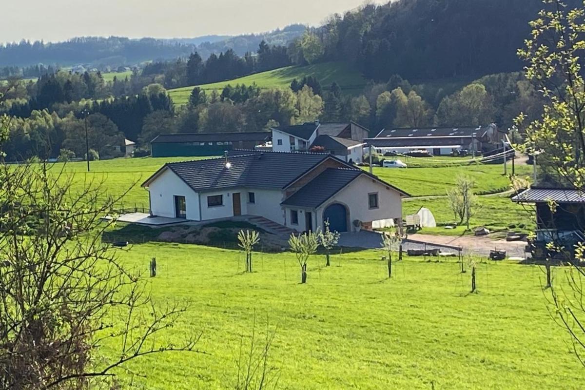 Charmant Gite, Au Calme, Avec Vue Imprenable Sur La Nature Environnante Deycimont ภายนอก รูปภาพ